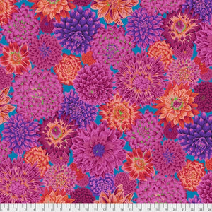 KFC Dancing Dahlias RED PWPJ101.*LAST CHANCE Priced per 25cm