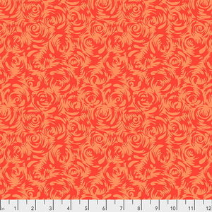 SILK ROAD Persian Rose in Orange PWSL090 by Philip Jacobs.Priced per 25cm