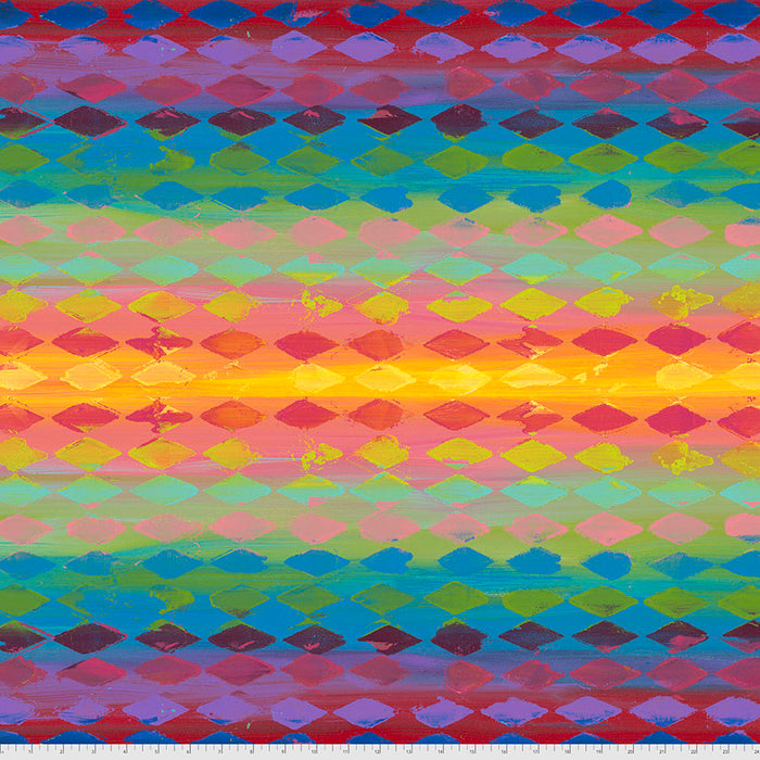 PIZZAZZ by Sue Penn PWSP020 Harlequin MULTI.Priced per 25cm