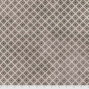 Monochrome - Diamonds CHARCOAL by Tim Holtz PWTH030.Priced per 25cm