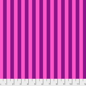 True Colors Tent Stripe FOXGLOVE  PWTP069 by Tula Pink.Priced per 25cm