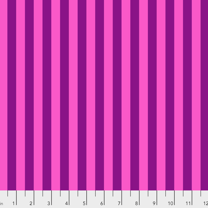 True Colors Tent Stripe FOXGLOVE  PWTP069 by Tula Pink.Priced per 25cm