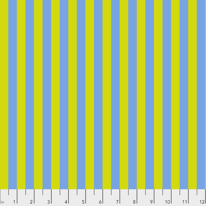True Colors Tent Stripe MYRTLE  PWTP069 by Tula Pink.Priced per 25cm