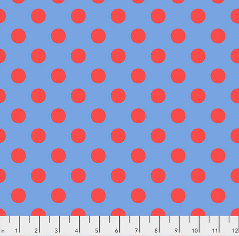 True Colors Pom Poms LUPINE PWTP118 by Tula Pink.Priced per 25cm