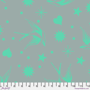 True Colors Fairy Flakes Neon SPIRIT PWTP.157 by Tula Pink.Priced per 25cm