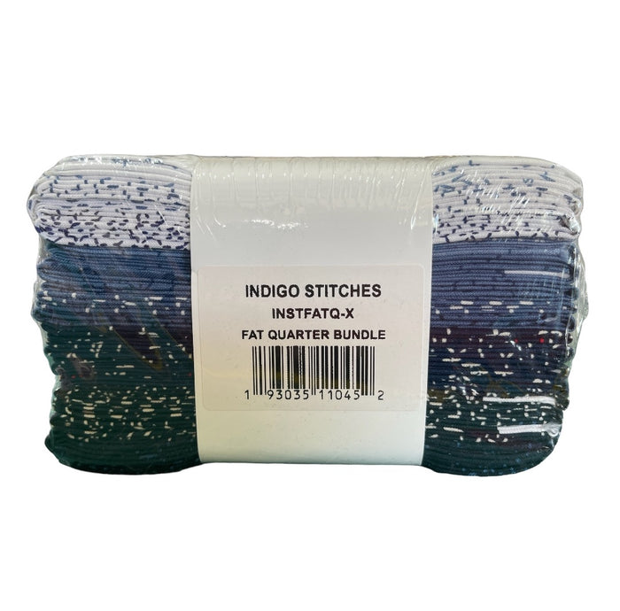 +#Indigo Stitches Fat Quarter Bundle - 20 Fat Quarters