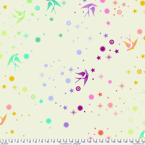 **True Colors Wideback by Tula Pink - Fairy Dust XL - Cotton Candy QBTP011.Priced per 50cm