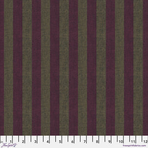 KFC Shot Stripes WIDE SSGP001.Cranberry. Priced per 25 Cm.