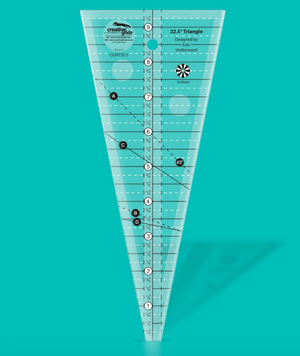 Creative Grids Triangle Squared CGRT225