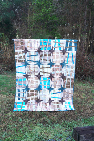 *+HASHBROWNS FOR BREAKFAST Quilt Kit Designed with TIM HOLTZ fabric