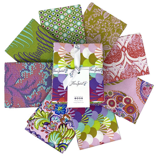 +#Parisville (Deja Vu) by Tula Pink - Fat Quarter Stack FB4FSTP.PARIS