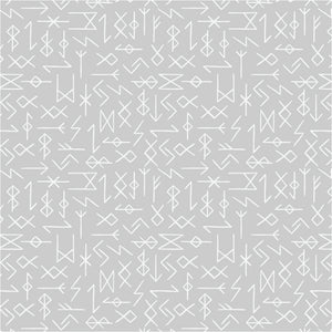 Viking Adventure by LEWIS & IRENE A380 C#1 grey.Priced per 25cm.
