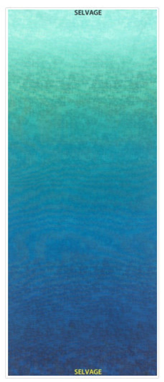 Timeless Treasures Studio OMBRE-C4700 PEACOCK.Priced per 25CM..