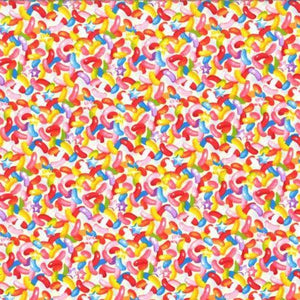 Lecien CANDY SHOP 4084510 Jelly Beans.Priced per 25cm