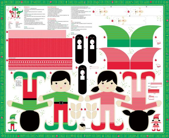 THE NORTH POLE Stacy Iest Hsu  M2058011 Elf panel