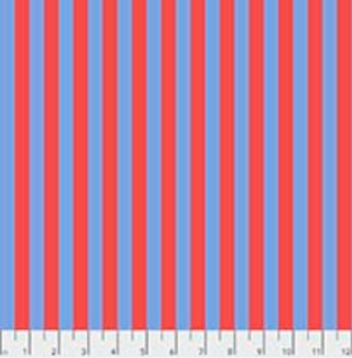 True Colors Tent Stripe LUPINE PWTP069 by Tula Pink.Priced per 25cm