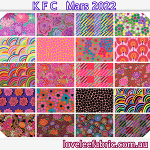 +#KFC FEB 2022 Fat Quarter Bundle - MARS - 20 Fat Quarters