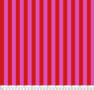 Tula Pink True Colors - Tent Stripe - Peony  PWTP069 - Priced per 25cm